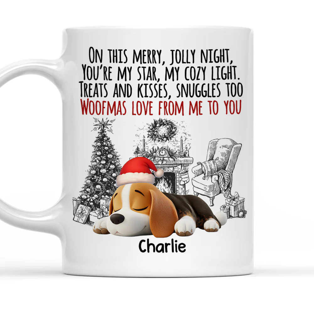 Kisses And Treats - Personalized Custom Coffee Mug