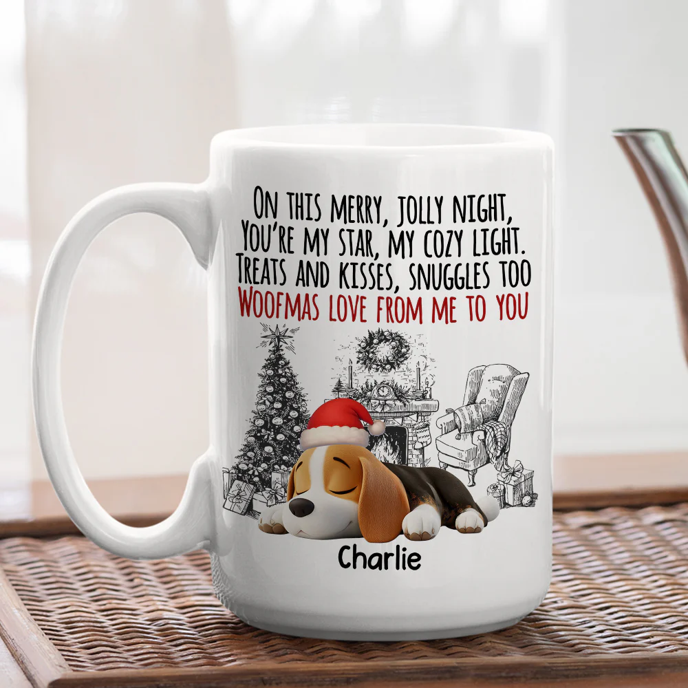 Kisses And Treats - Personalized Custom Coffee Mug - Image 5