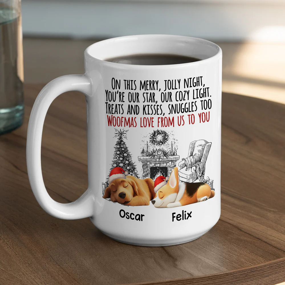Kisses And Treats - Personalized Custom Coffee Mug - Image 6