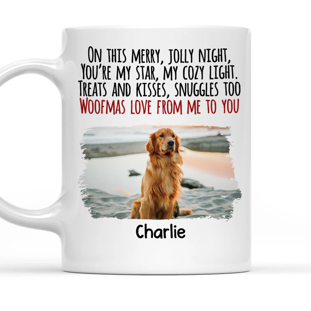 Kisses And Treats Photo - Personalized Custom Coffee Mug