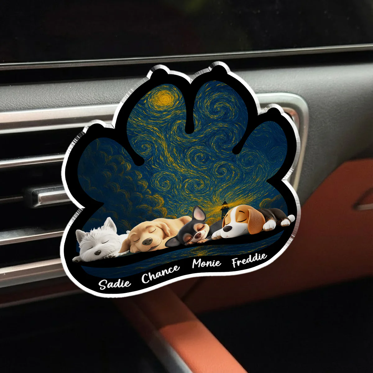 Lay Here With Me - Personalized Custom Car Vent Clip - Image 4