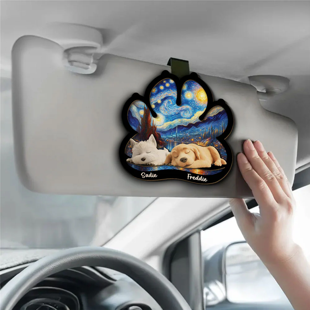 Lay Here With Me - Personalized Custom Car Visor Clip - Image 3