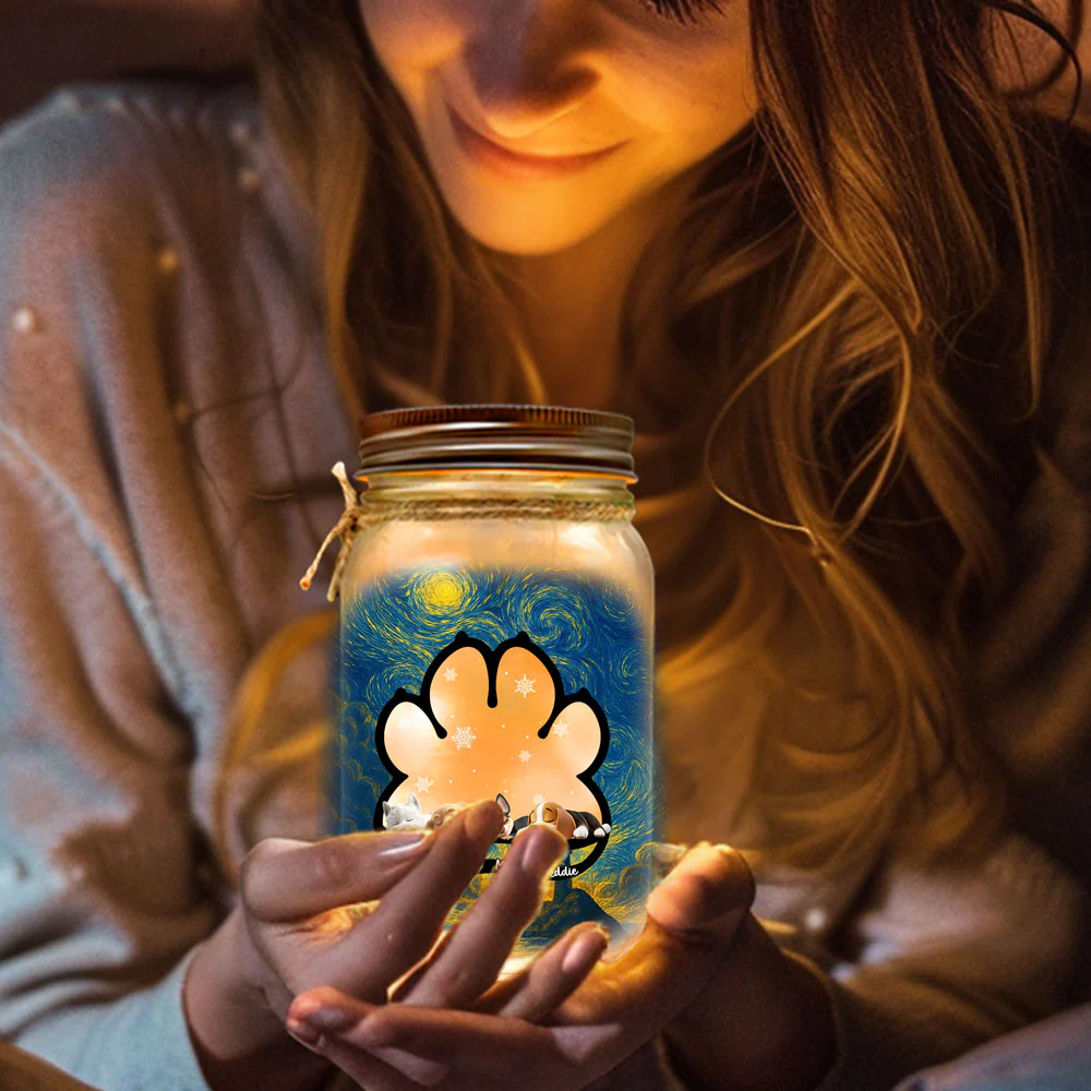 Lay Here With Me - Personalized Custom Mason Jar Light - Image 3