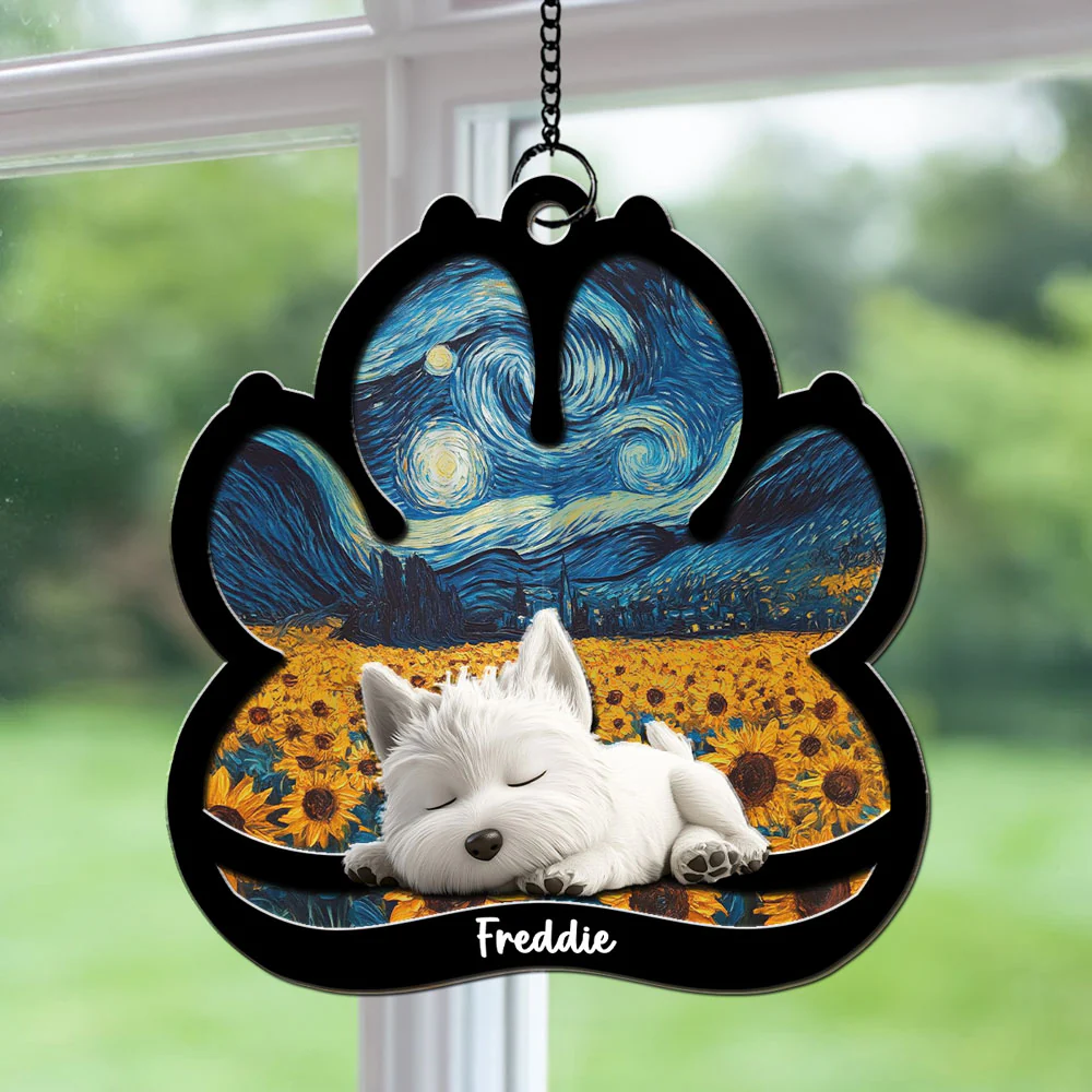 Lay Here With Me - Personalized Custom Suncatcher