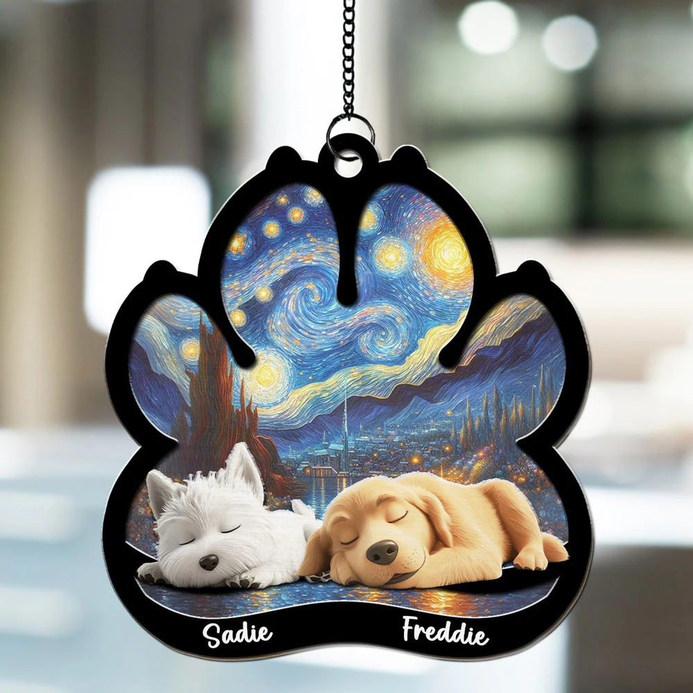 Lay Here With Me - Personalized Custom Suncatcher - Image 3