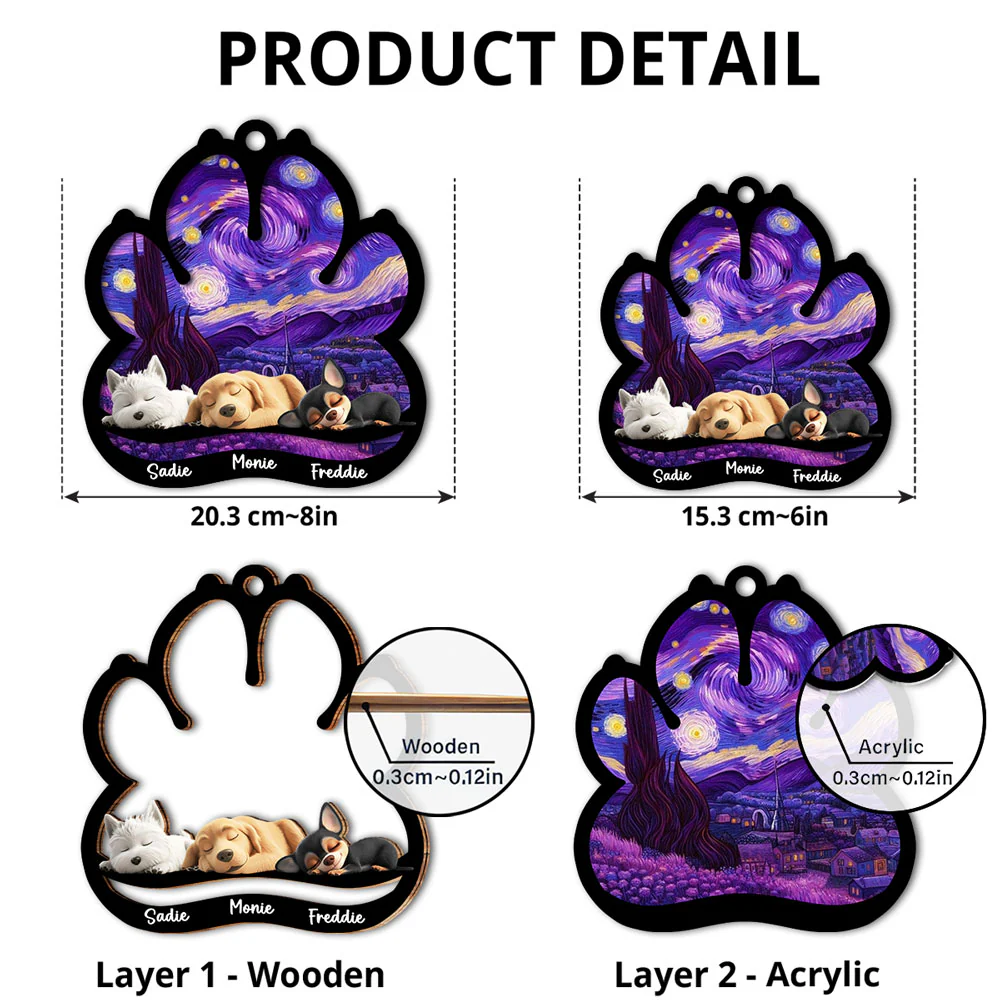Lay Here With Me - Personalized Custom Suncatcher - Image 4