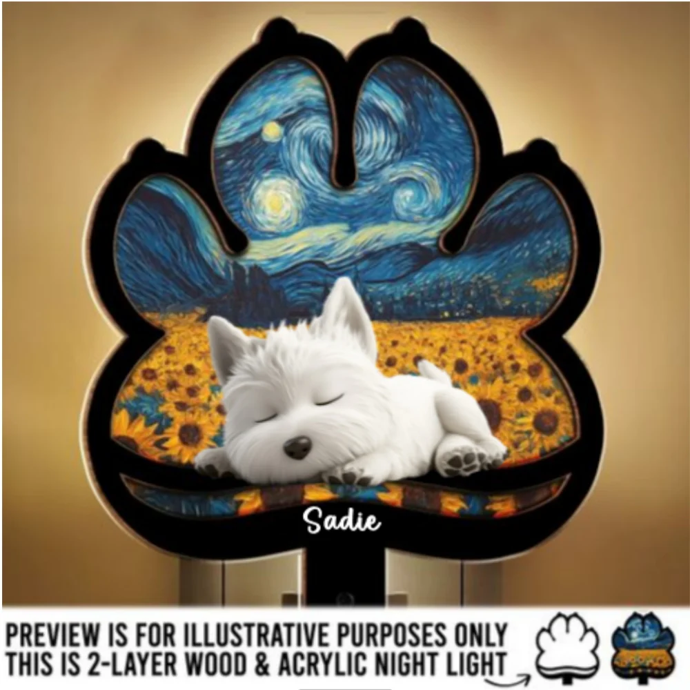 Lay Here With Me - Personalized Custom Wood And Acrylic Night Light - Image 7