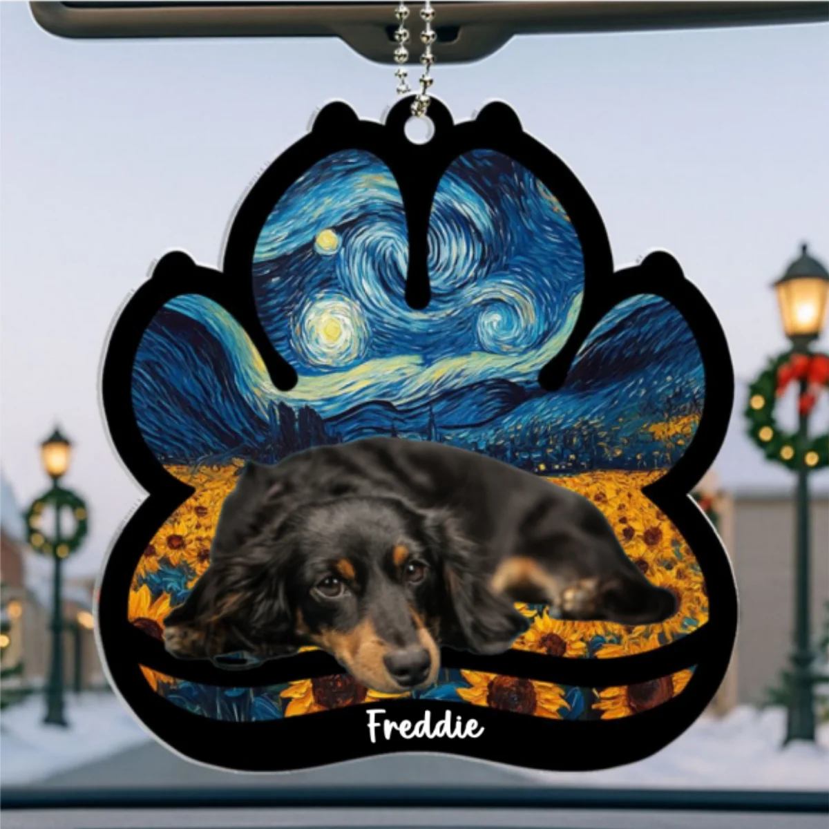 Lay Here With Me Photo - Personalized Custom Car Ornament - Image 5