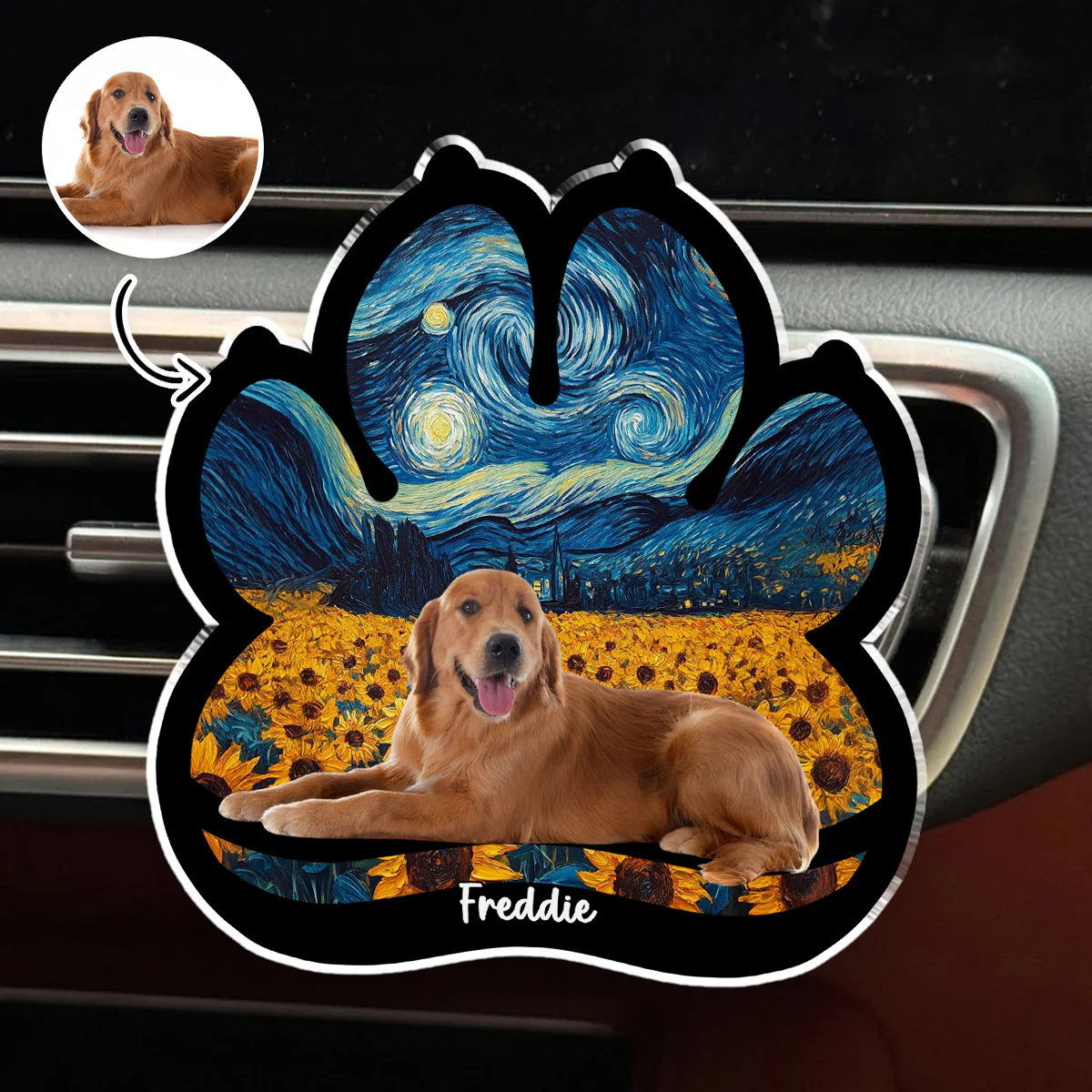 Lay Here With Me Photo - Personalized Custom Car Vent Clip