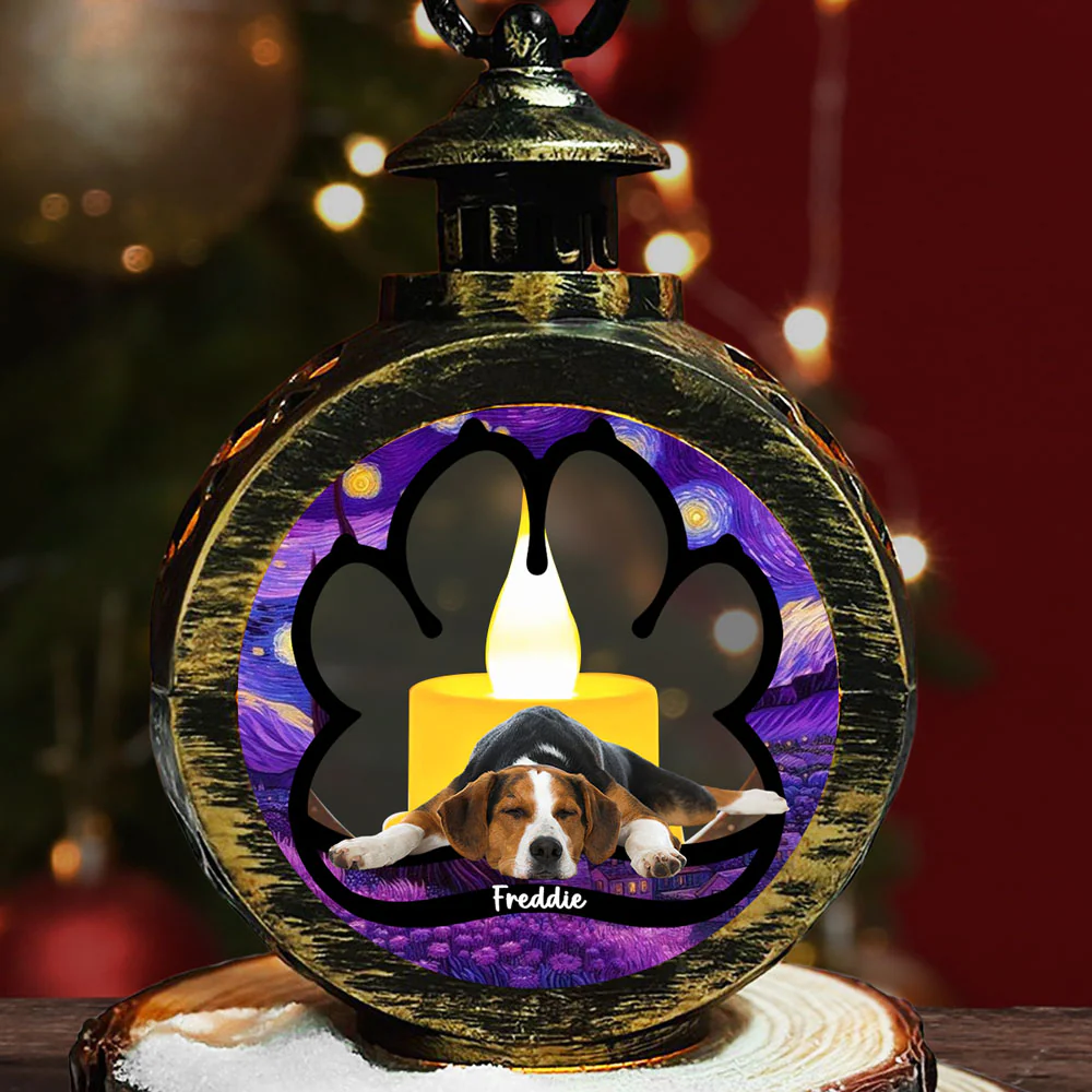 Lay Here With Me Photo - Personalized Custom Christmas Lantern