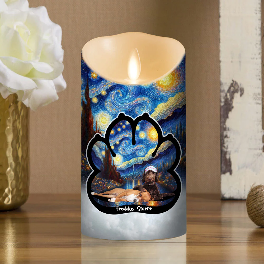 Lay Here With Me Photo - Personalized Custom LED Candle