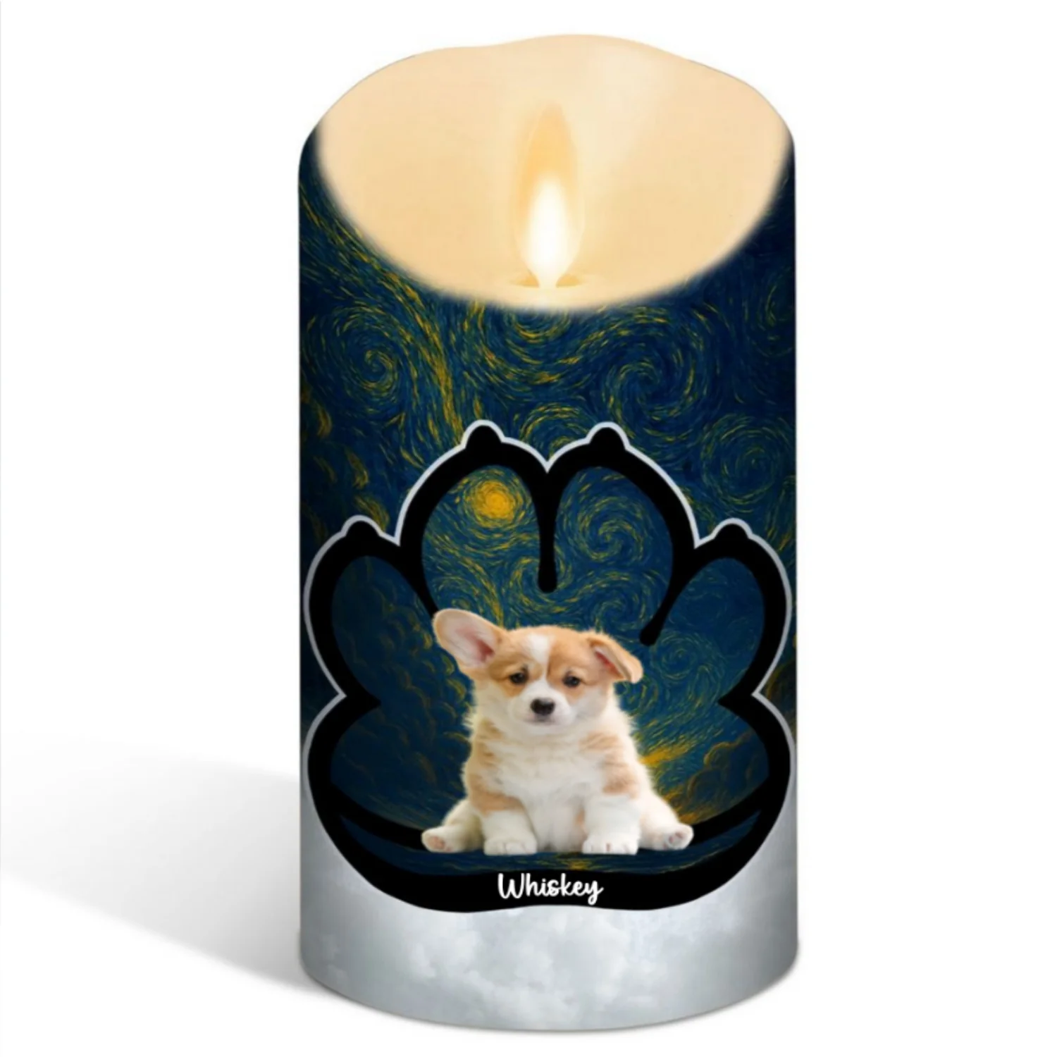 Lay Here With Me Photo - Personalized Custom LED Candle - Image 4