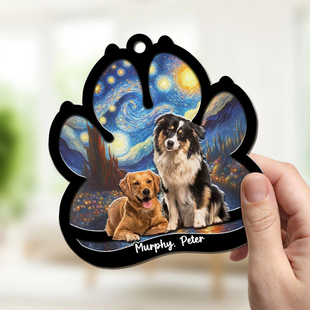 Lay Here With Me Photo - Personalized Custom Suncatcher - Image 2