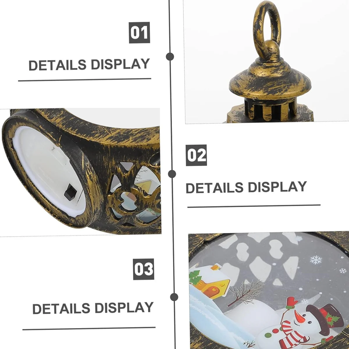 Lay Here With Us - Personalized Custom Christmas Lantern - Image 3
