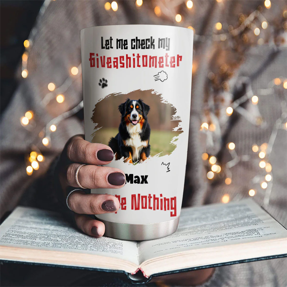 Let Me Check Real Quick Photo - Personalized Custom Tumbler - Image 3