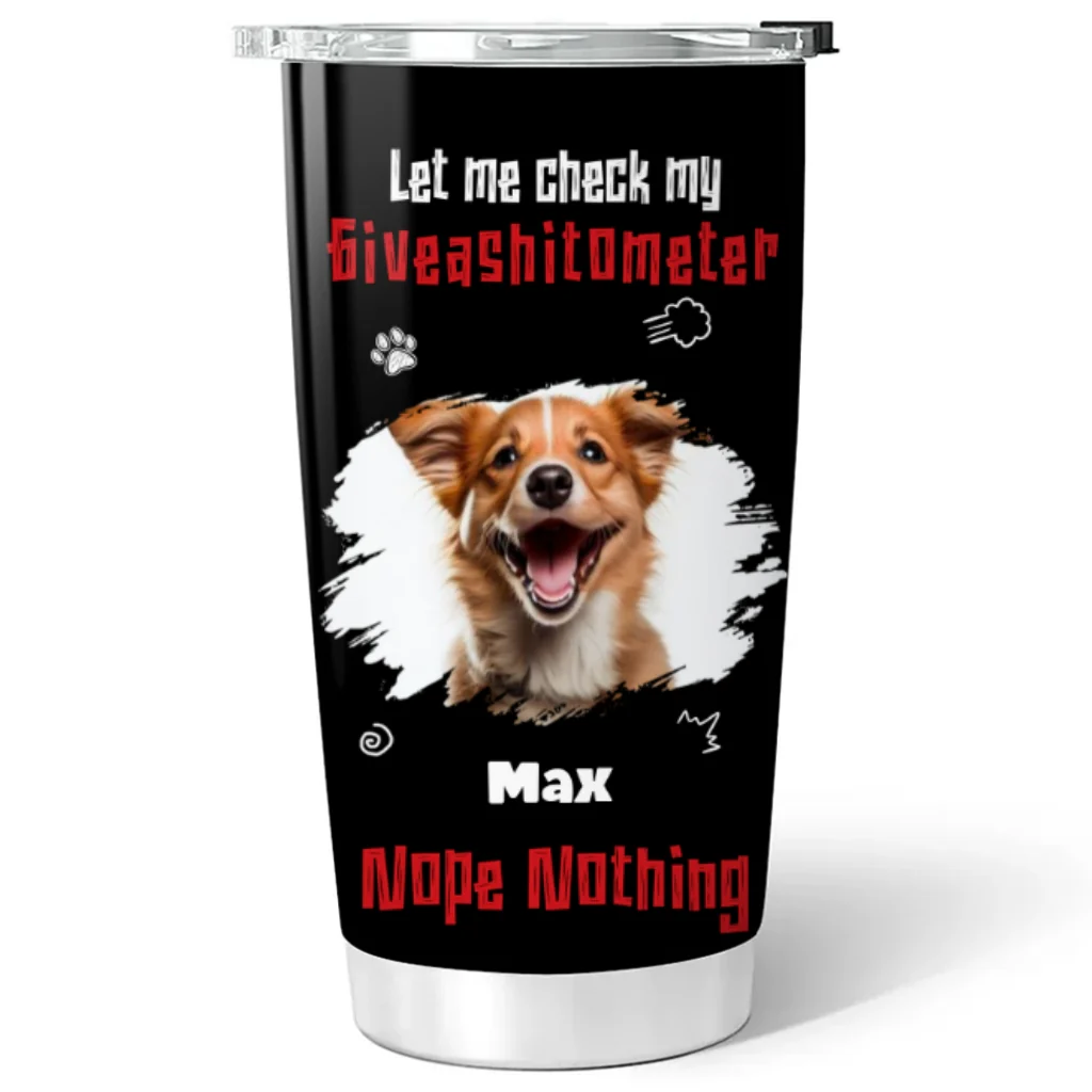 Let Me Check Real Quick Photo - Personalized Custom Tumbler - Image 5