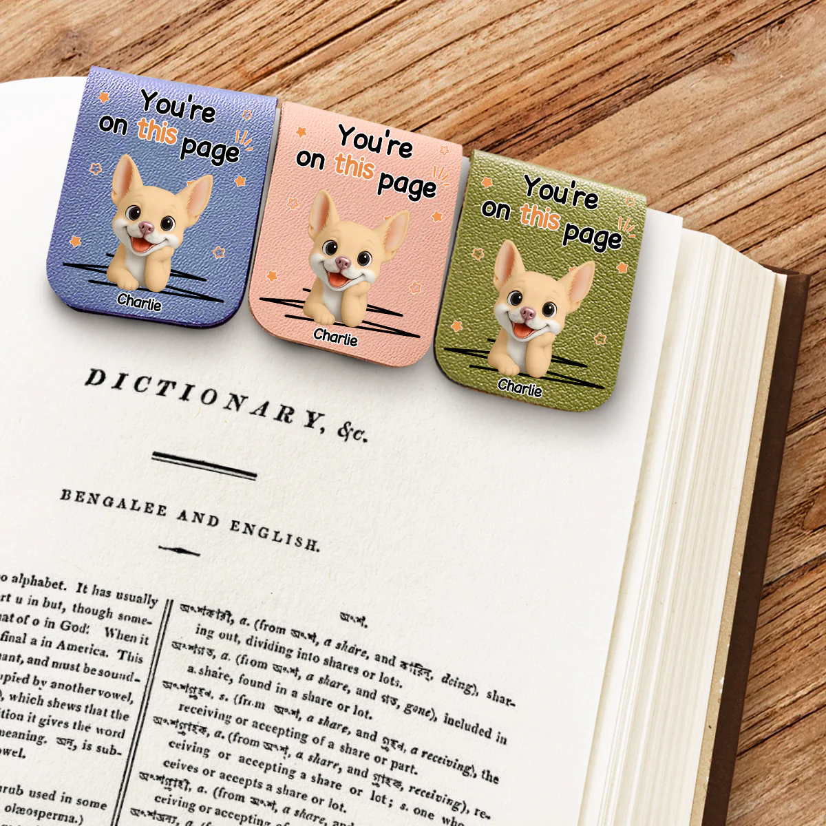 Let Me Remind You - Personalized Custom Leather Bookmark - Image 2
