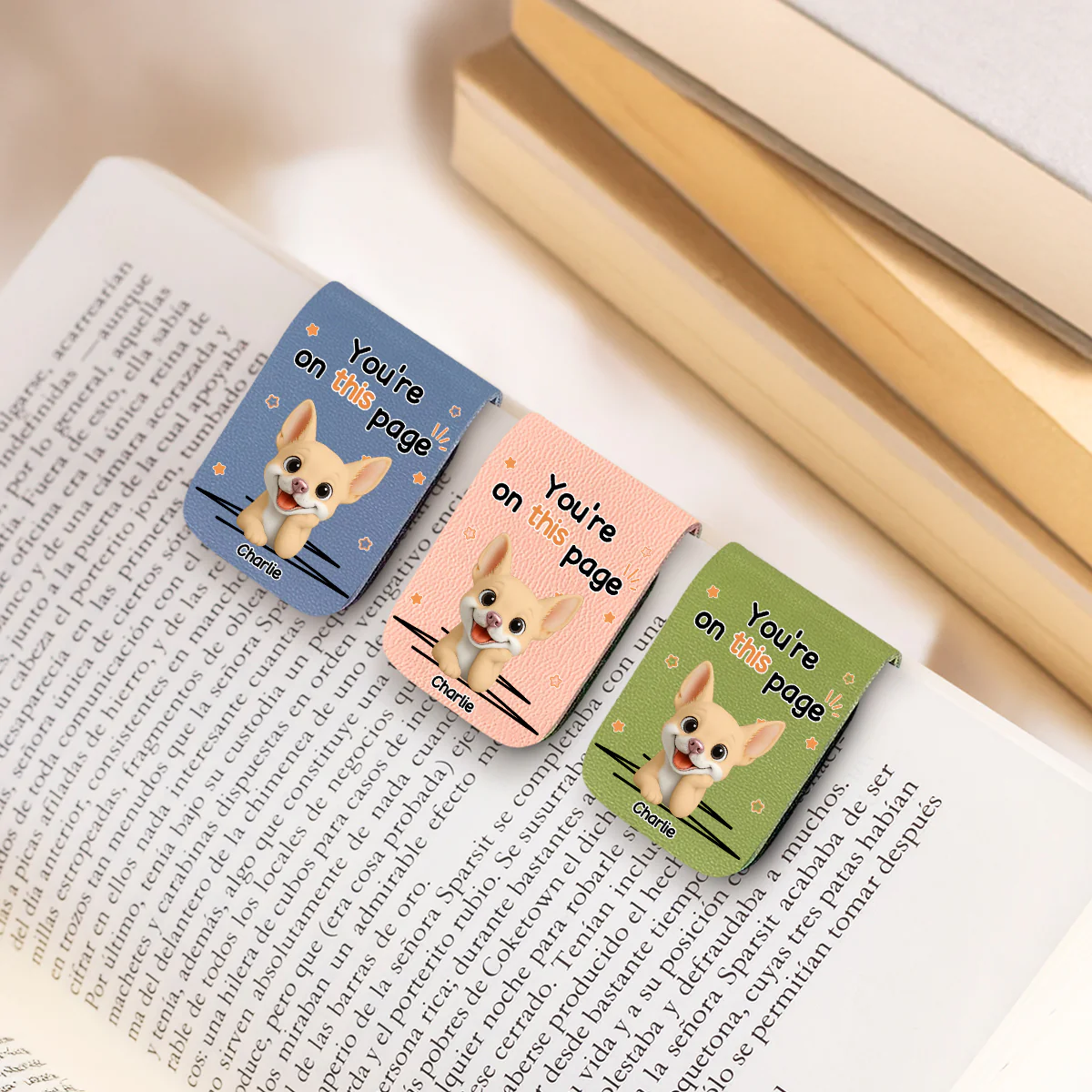 Let Me Remind You - Personalized Custom Leather Bookmark - Image 4