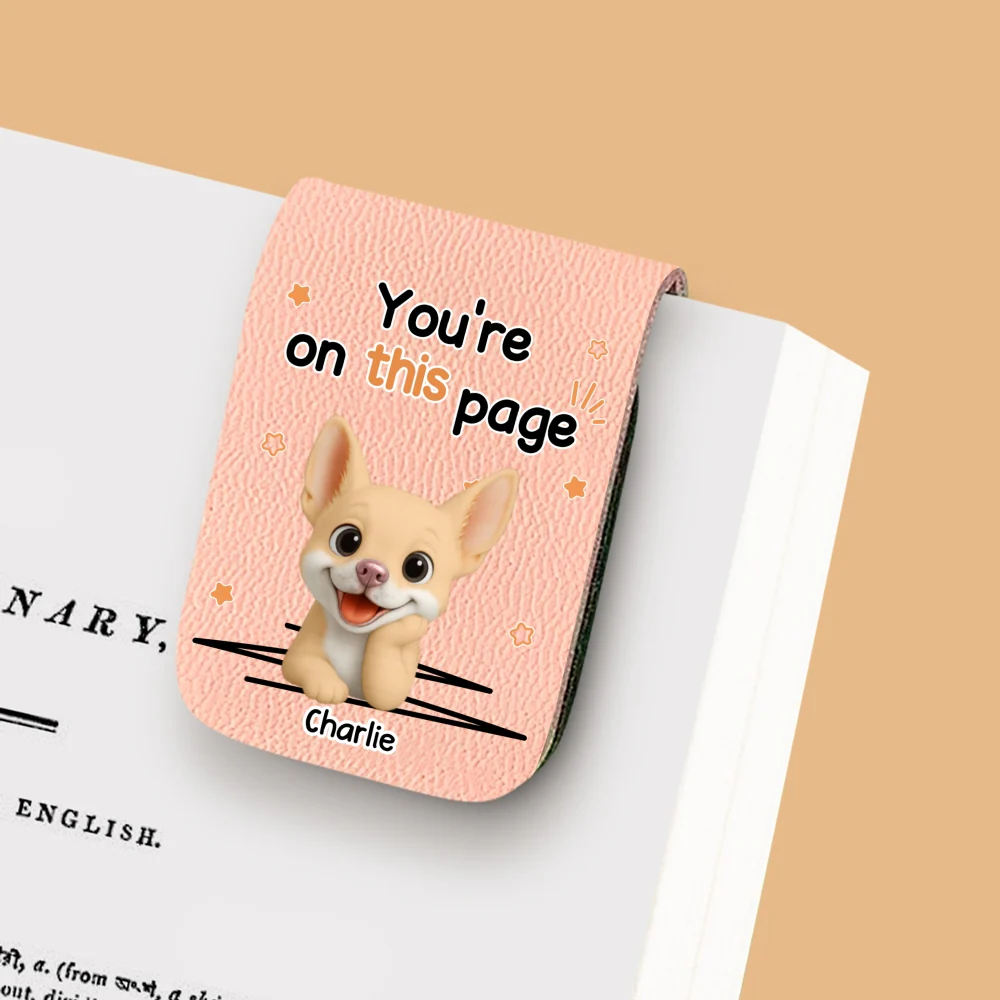 Let Me Remind You - Personalized Custom Leather Bookmark - Image 9