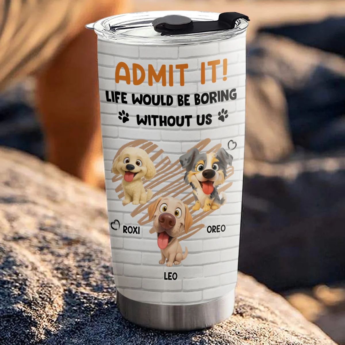 Let Me Tell You Cartoon - Personalized Custom Tumbler - Image 3