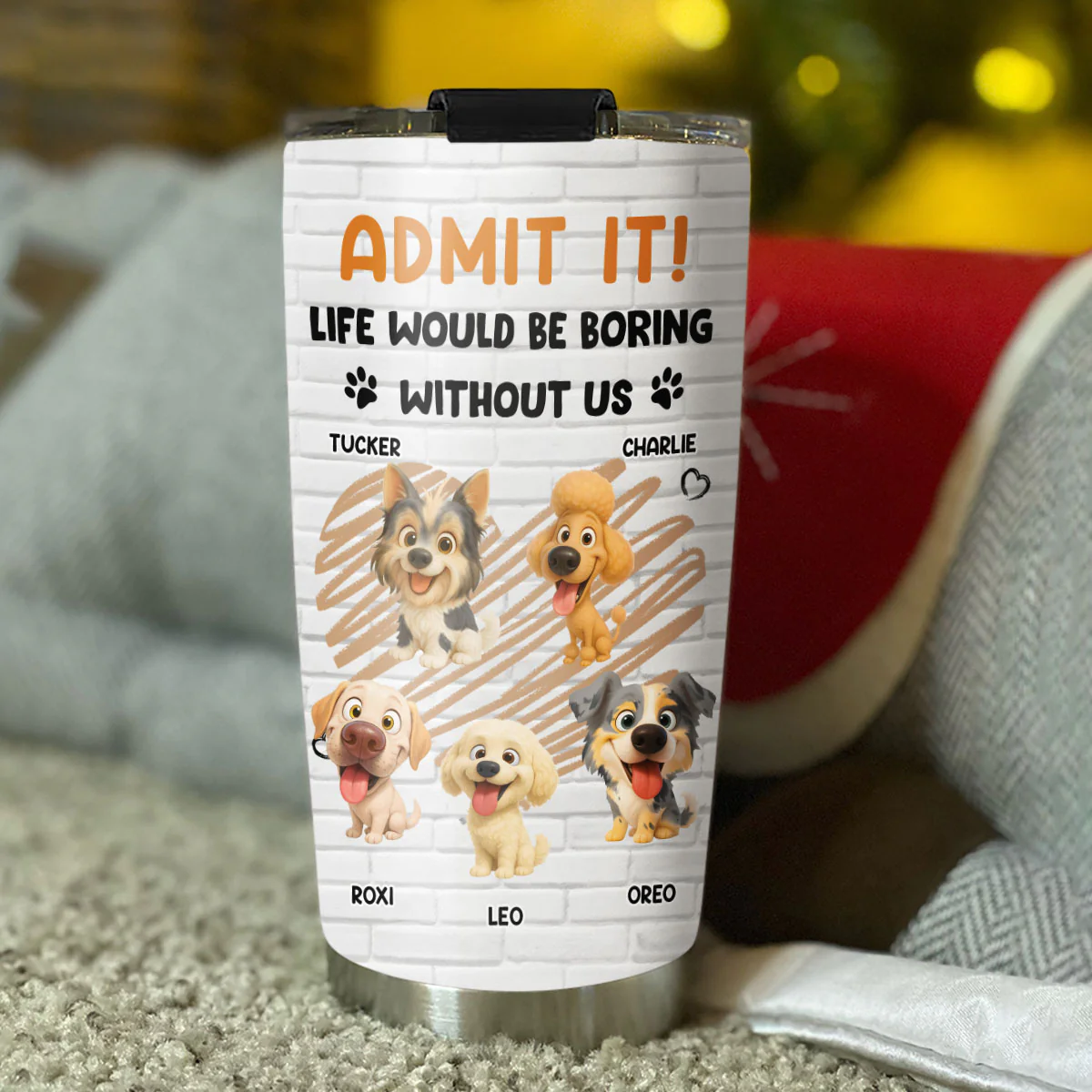 Let Me Tell You Cartoon - Personalized Custom Tumbler - Image 4