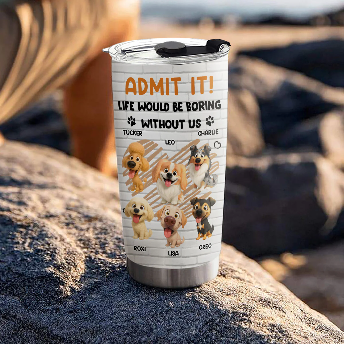 Let Me Tell You Cartoon - Personalized Custom Tumbler - Image 5