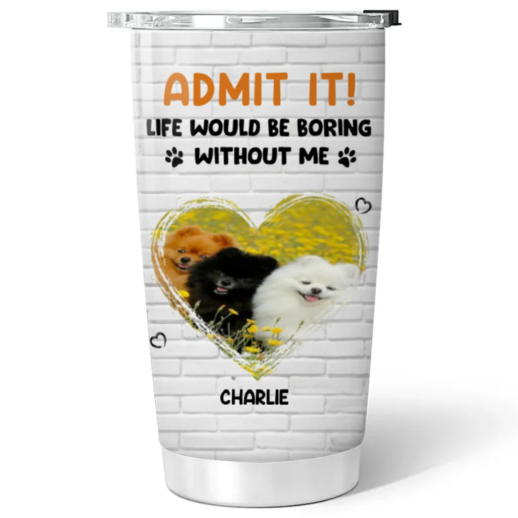 Let Me Tell You Cartoon Photo - Personalized Custom Tumbler - Image 3