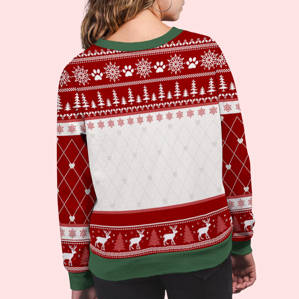 Let The Cats Be - Personalized Custom All-Over-Print Sweatshirt - Image 4