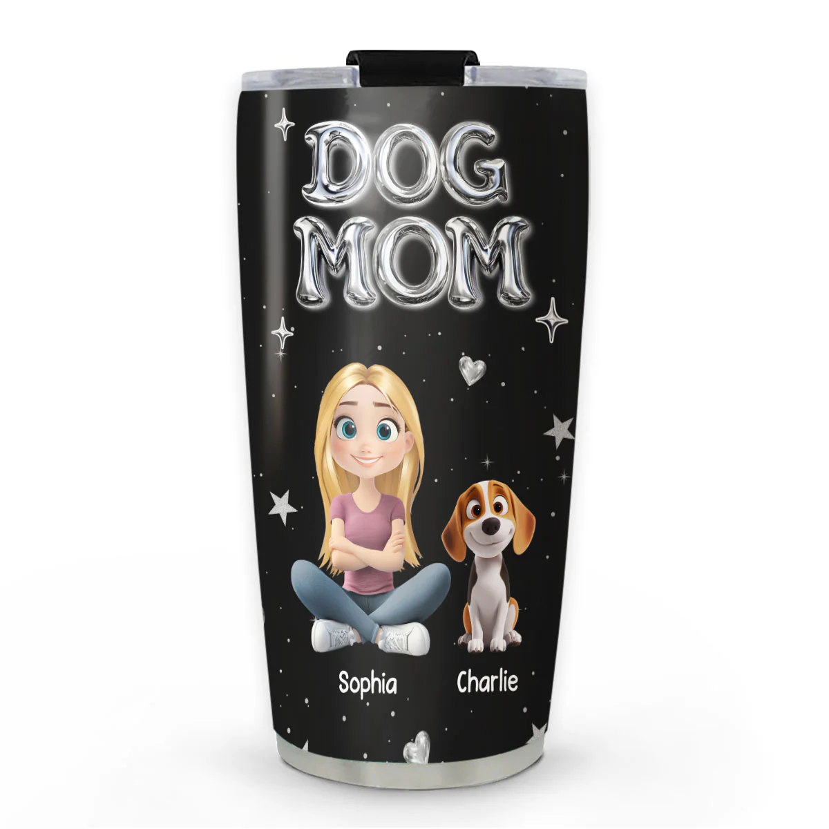 Let Us Have Party - Personalized Custom 3D Effect Tumbler