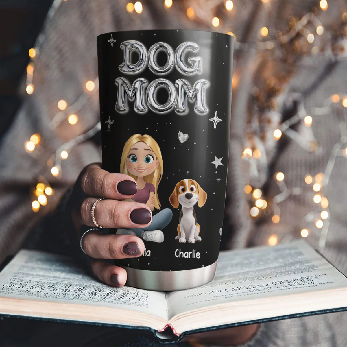Let Us Have Party - Personalized Custom 3D Effect Tumbler - Image 6