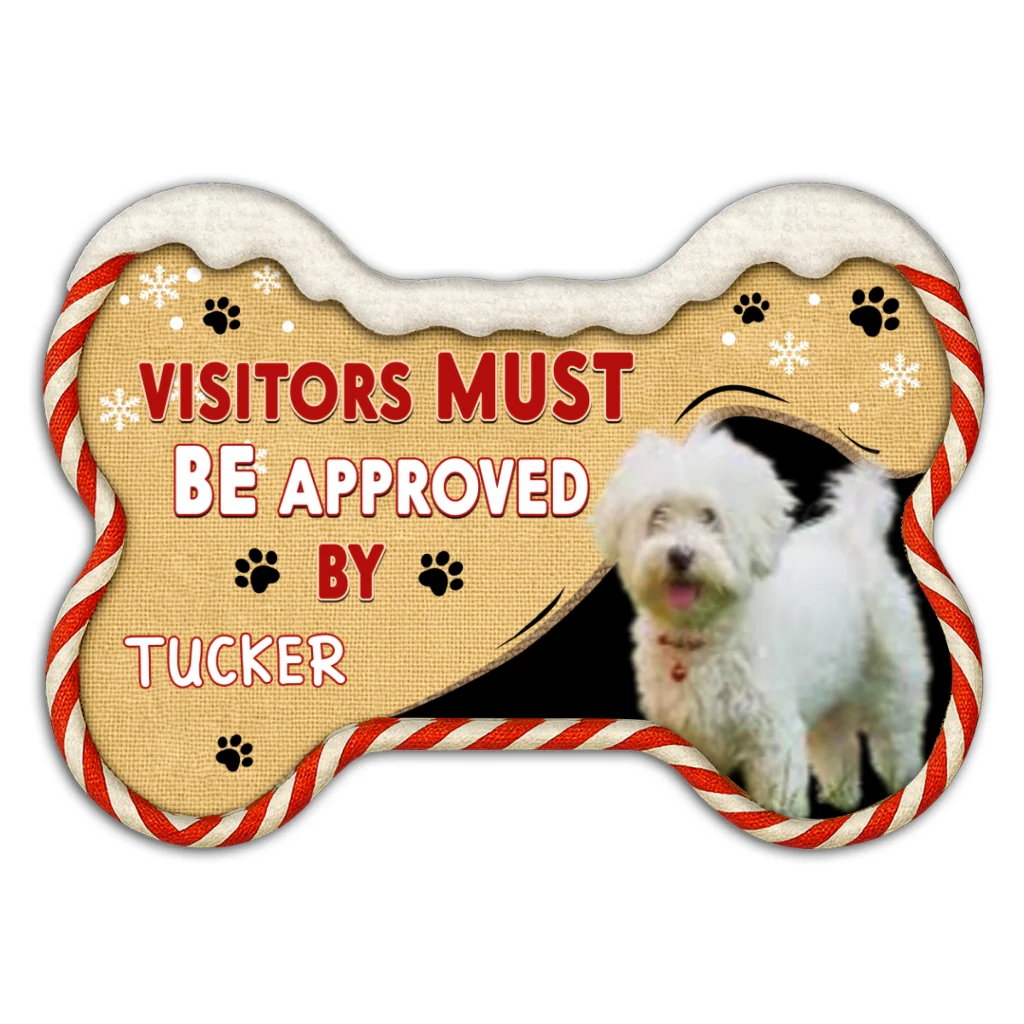 Let Us See Snow Ver Photo - Personalized Custom Doormat - Image 3