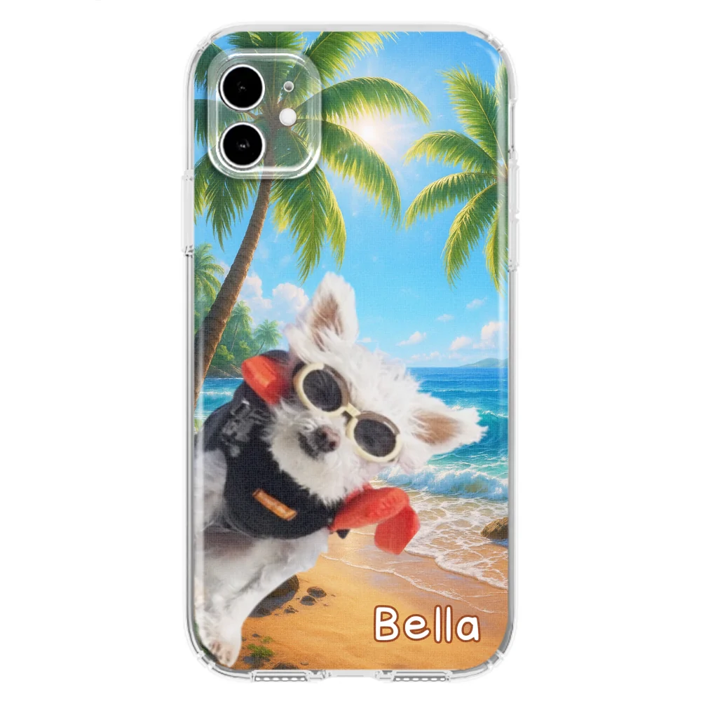 Let Us Swim Photo - Personalized Custom Phone Case - Image 5