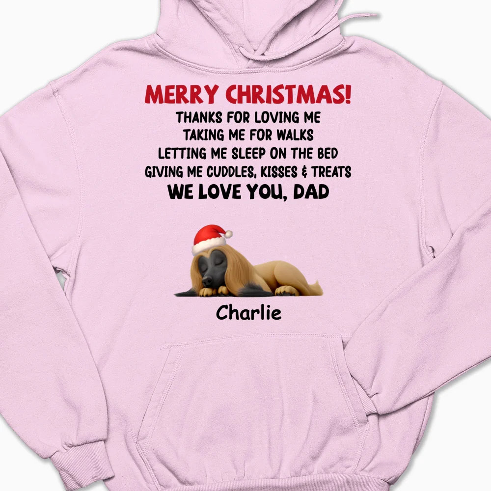Letting Me Sleep With Pet Mom Dad - Personalized Custom Hoodie - Image 8