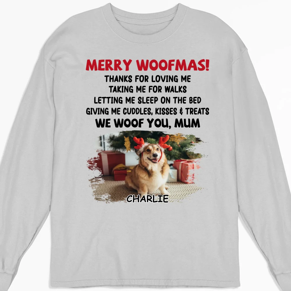 Letting Me Sleep With You Mom Dad Photo - Personalized Custom Long Sleeve T-shirt - Image 3