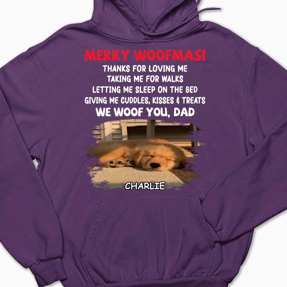 Letting Me Sleep With You Mom Dad Ver Dark Photo - Personalized Custom Hoodie - Image 7