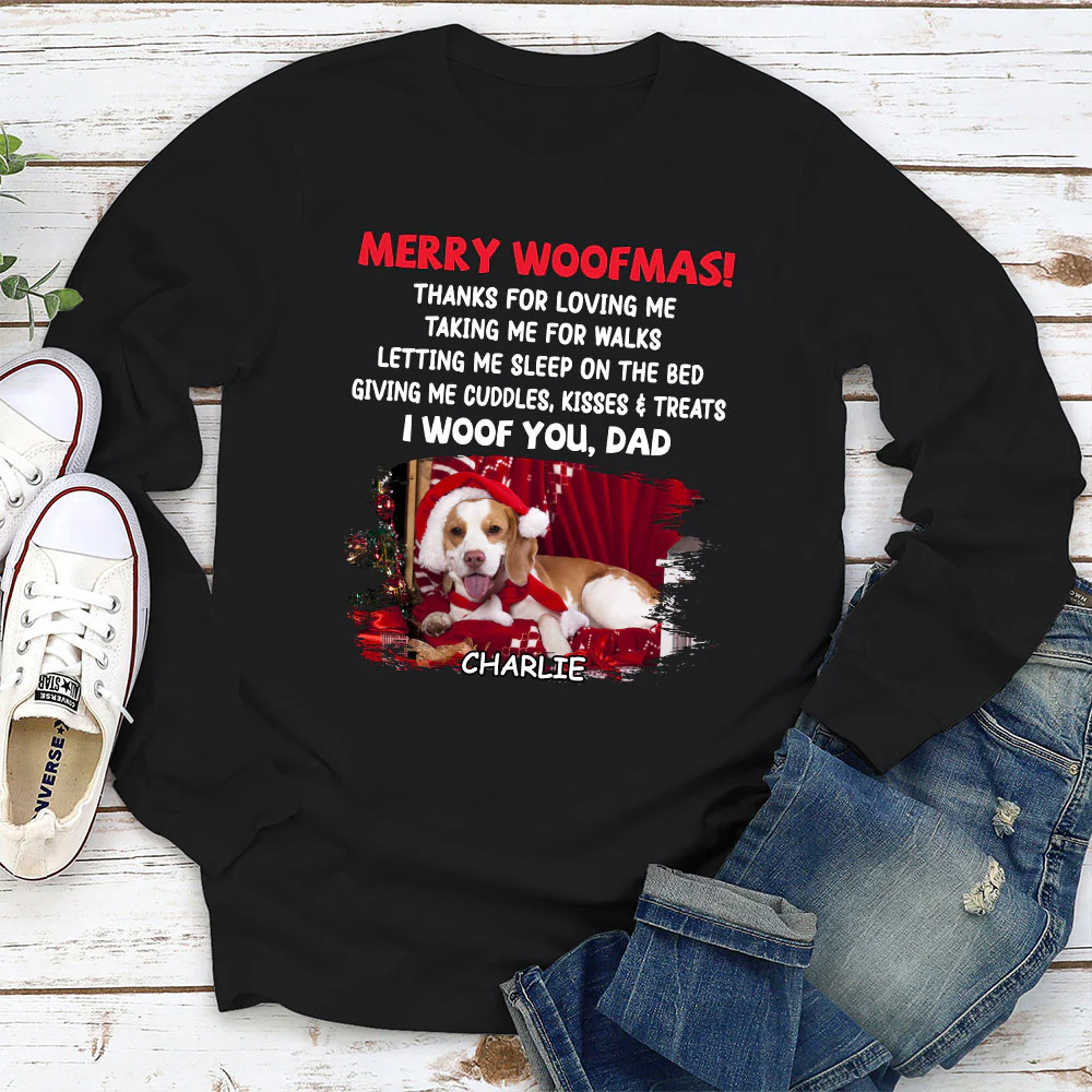 Letting Me Sleep With You Mom Dad Ver Dark Photo - Personalized Custom Long Sleeve T-Shirt