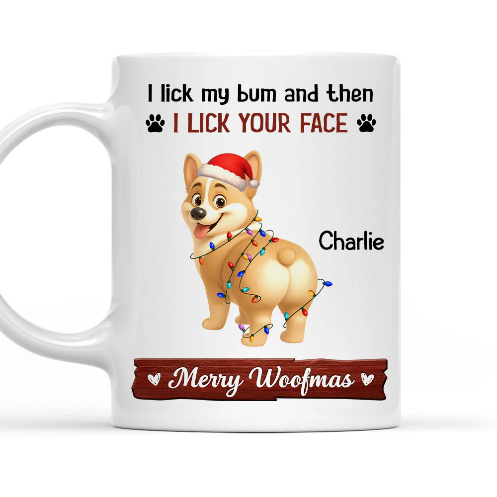 Lick Your Face Afterwards - Personalized Custom Coffee Mug