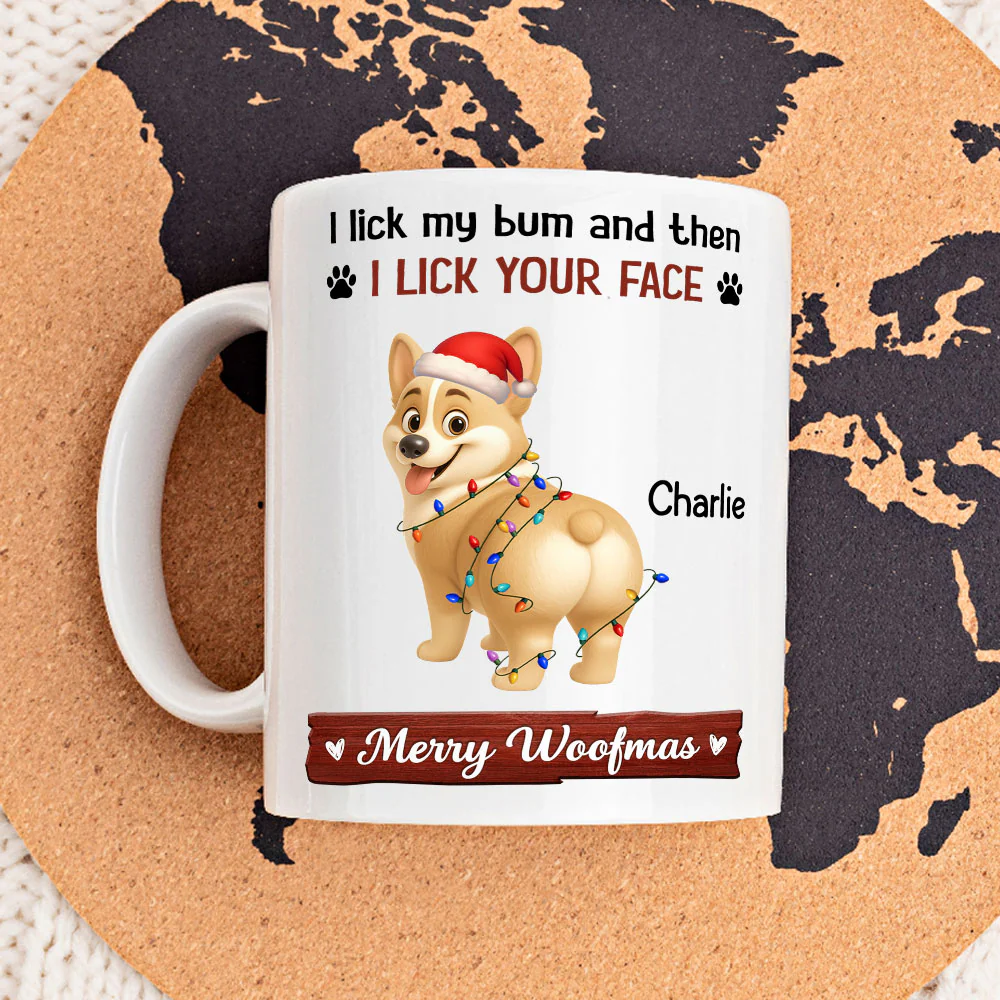 Lick Your Face Afterwards - Personalized Custom Coffee Mug - Image 4