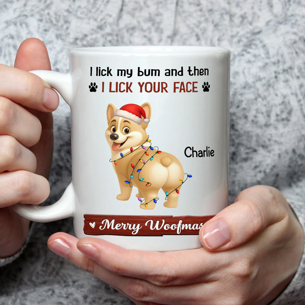 Lick Your Face Afterwards - Personalized Custom Coffee Mug - Image 5