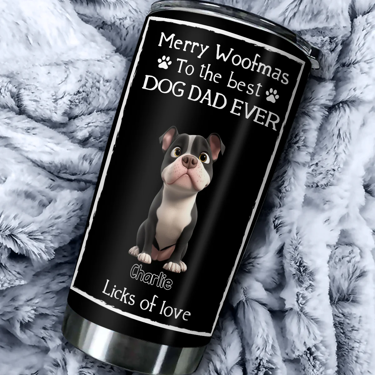 Licks Of Love - Personalized Custom Tumbler - Image 2