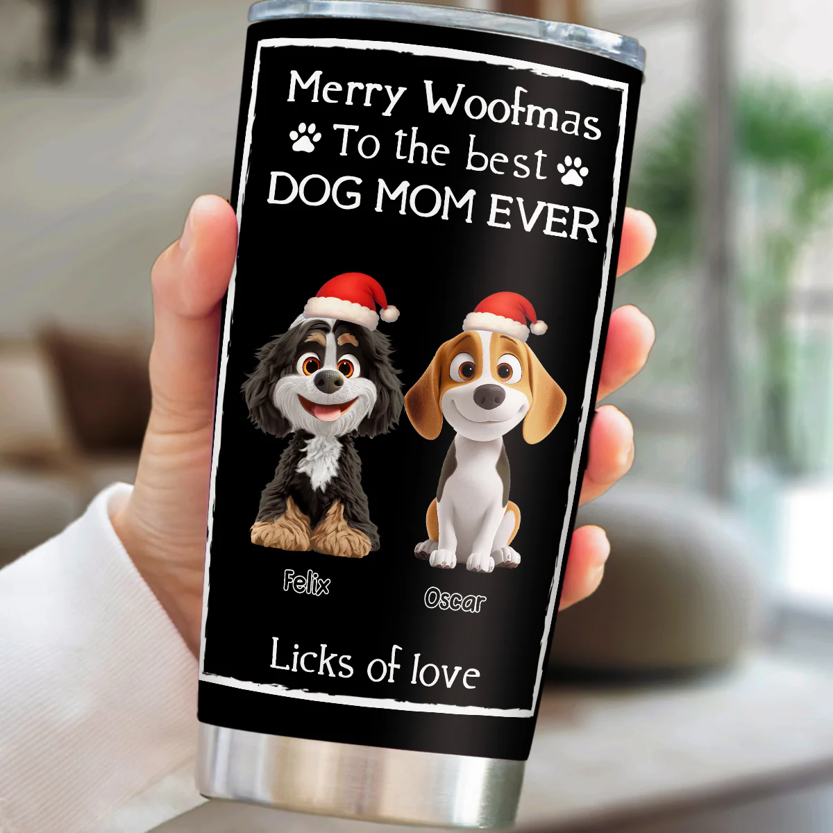 Licks Of Love - Personalized Custom Tumbler - Image 3