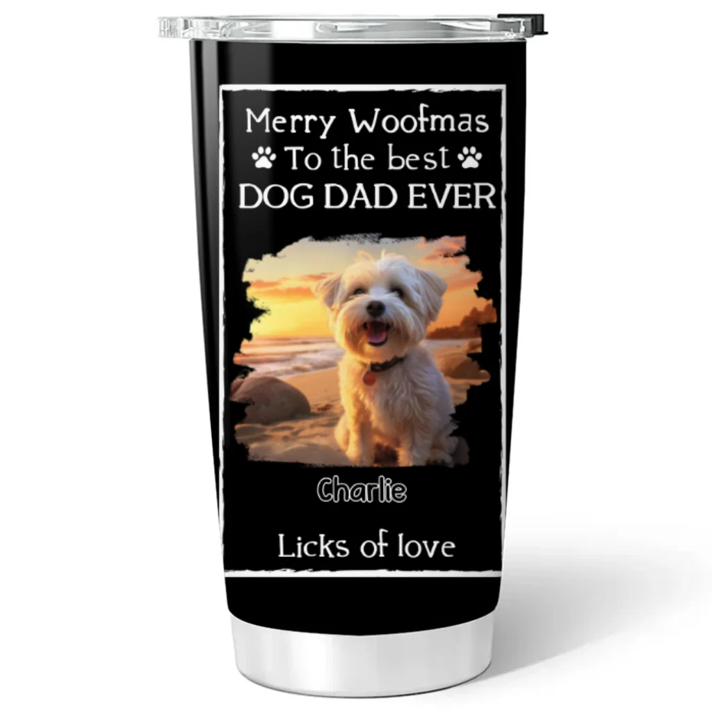 Licks Of Love Photo - Personalized Custom Tumbler - Image 5