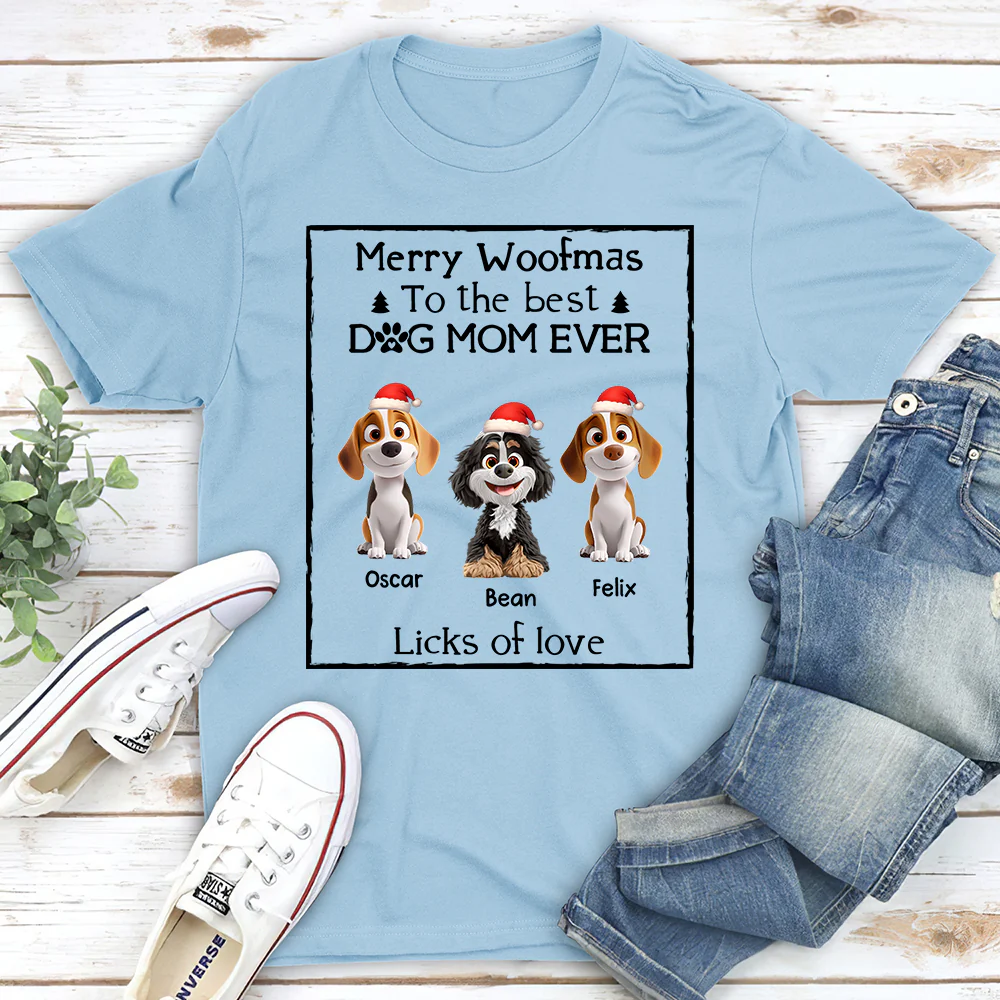 Licks Of Love Snow Bright Version - Personalized Custom Premium T-shirt - Image 4
