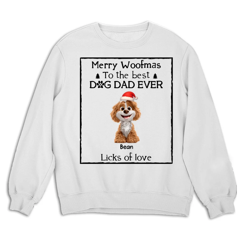 Licks Of Love Snow Bright Version - Personalized Custom Sweatshirt - Image 4