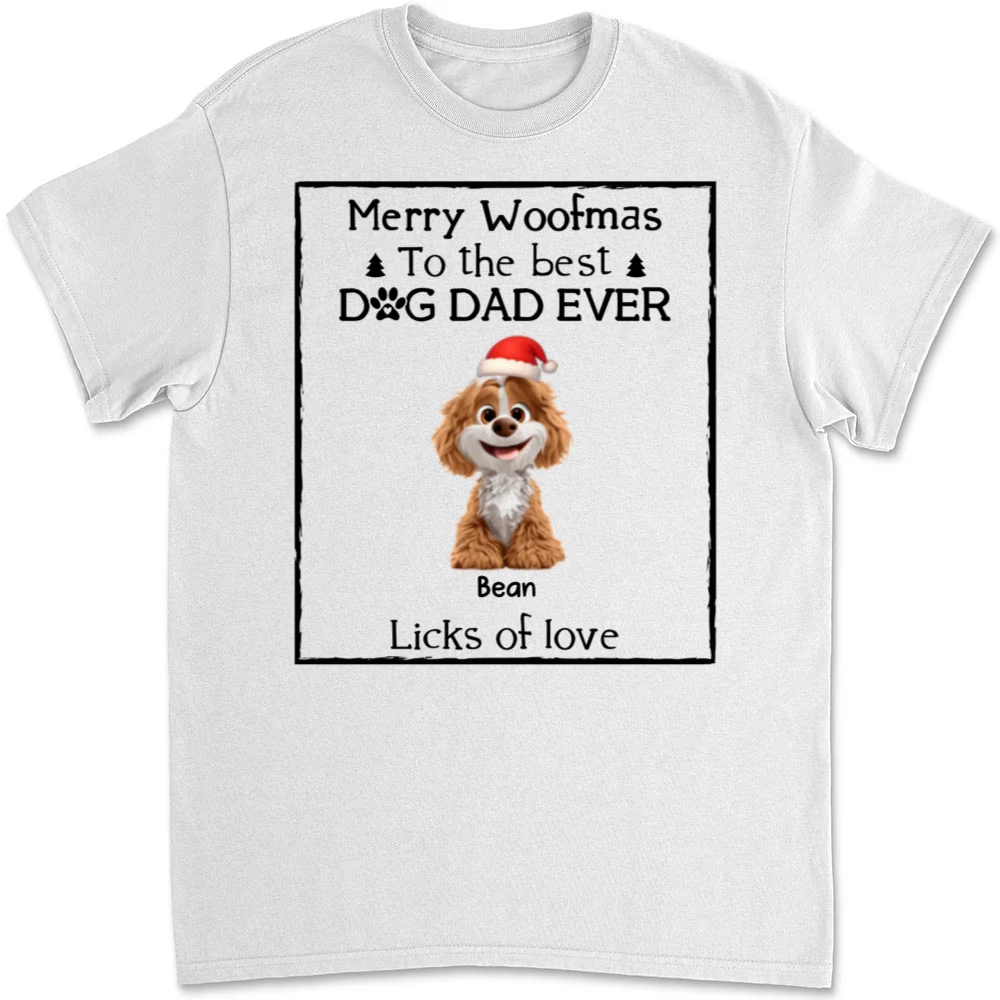Licks Of Love Snow Bright Version - Personalized Custom Unisex T-shirt - Image 5