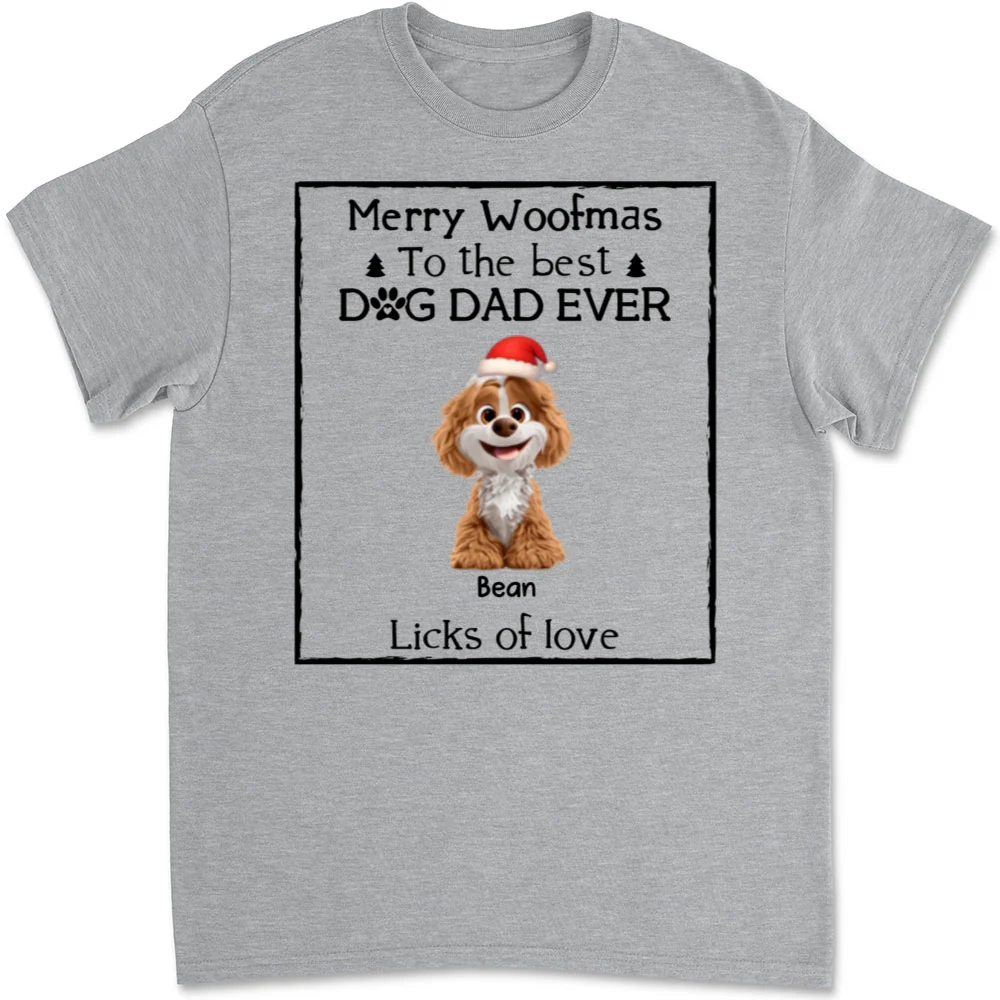 Licks Of Love Snow Bright Version - Personalized Custom Unisex T-shirt - Image 6