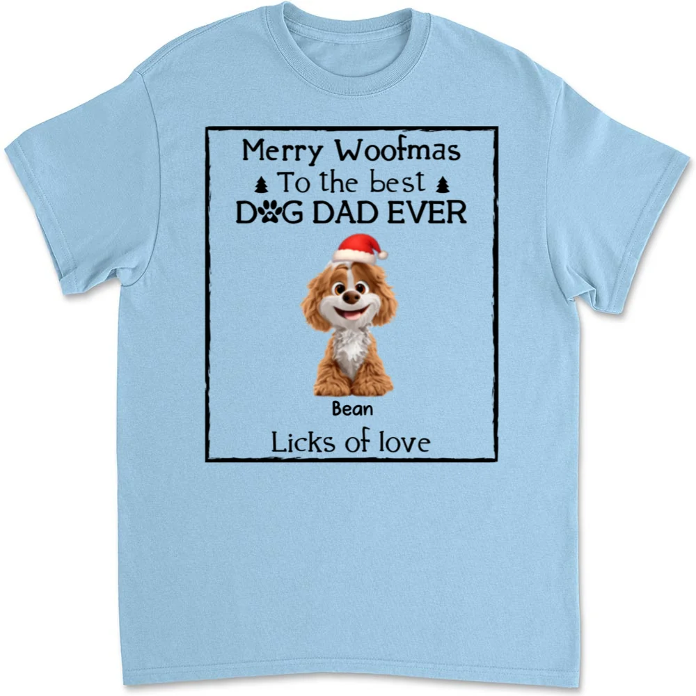 Licks Of Love Snow Bright Version - Personalized Custom Unisex T-shirt - Image 7