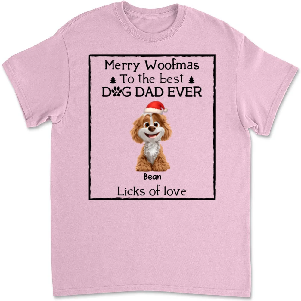 Licks Of Love Snow Bright Version - Personalized Custom Unisex T-shirt - Image 8