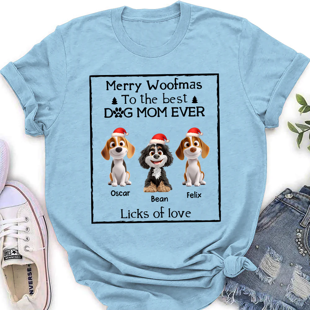 Licks Of Love Snow Bright Version - Personalized Custom Women T-Shirt - Image 2
