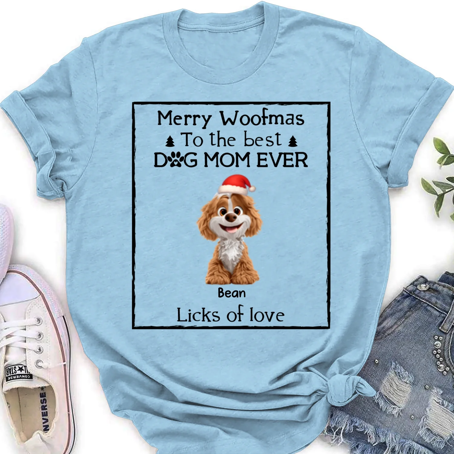 Licks Of Love Snow Bright Version - Personalized Custom Women T-Shirt - Image 6